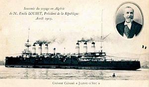 Croiseur-Cuirassier Jeanne d'Arc - President Loubet - 1903